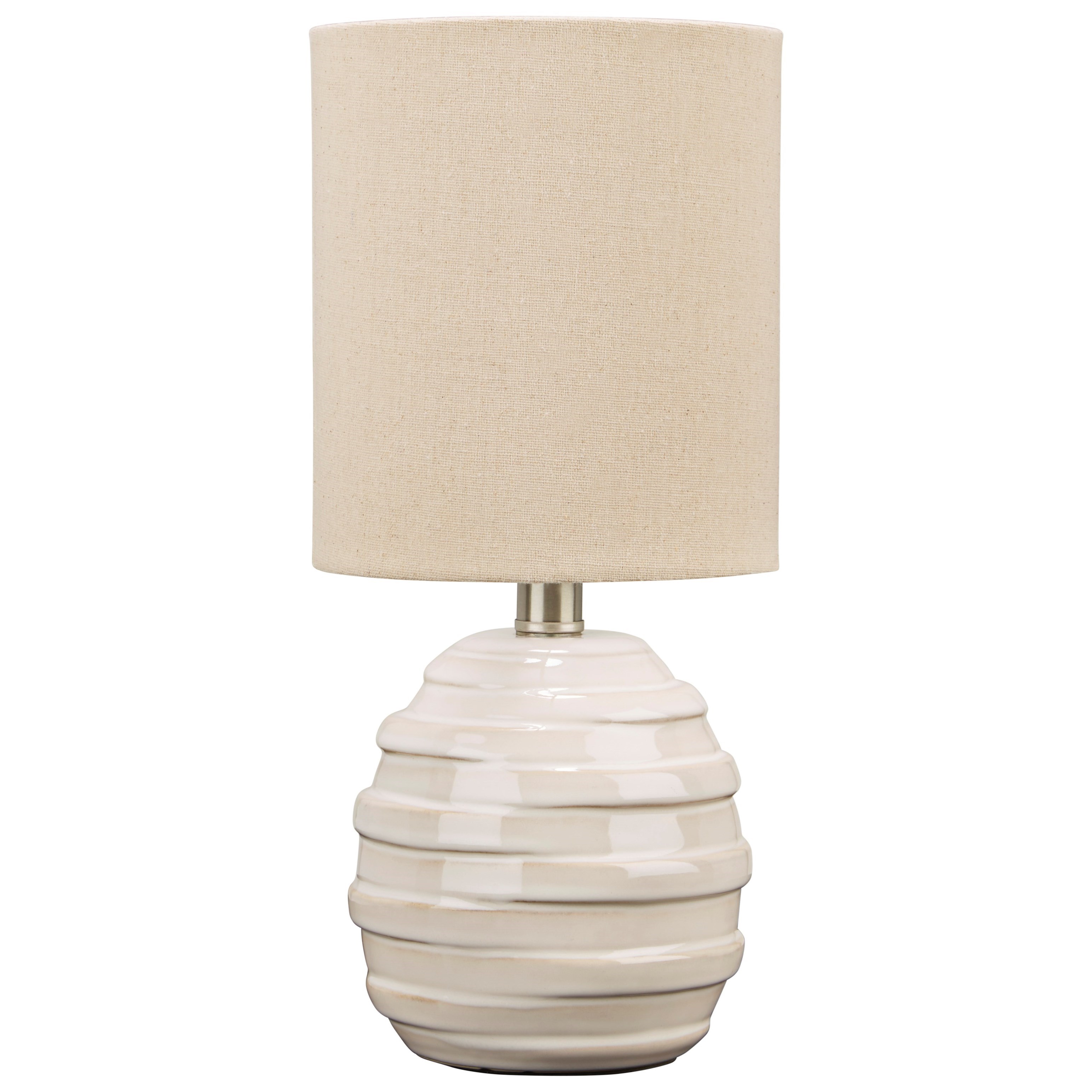 Signature Design by Ashley Lamps Casual L180014 Glennwick White